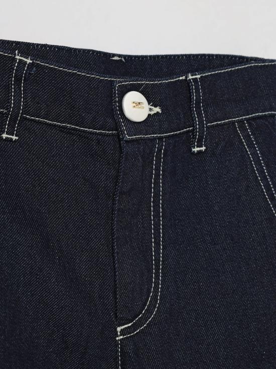 26SS [키즈] 엘리자베타프랜치 진 EFPA3090DF011 4040 Denim - ELISABETTA FRANCHI