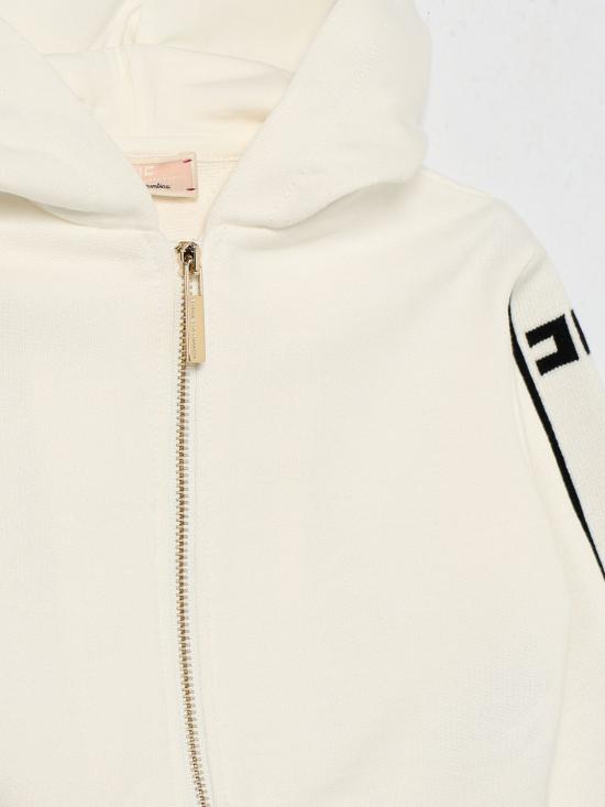 26SS [키즈] 엘리자베타프랜치 풀오버 EGFE0590FF002 0275 Ivory - ELISABETTA FRANCHI