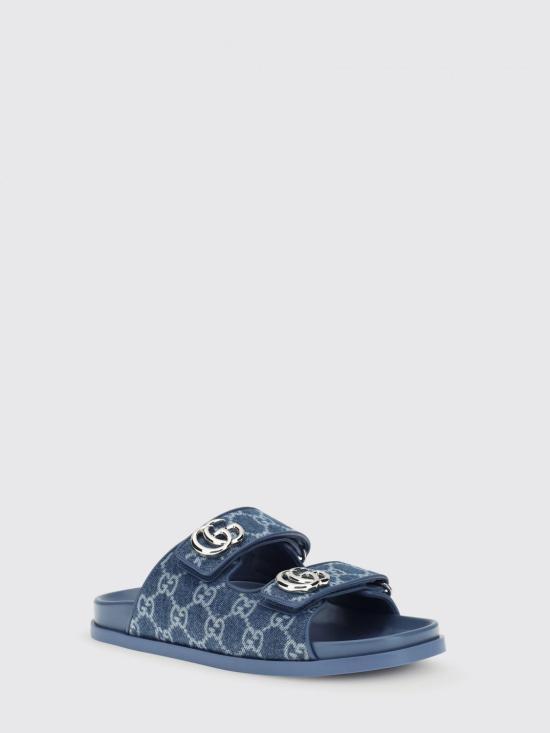 26SS 구찌 뮬/슬리퍼 855390FAFG6 4746 Blue - GUCCI