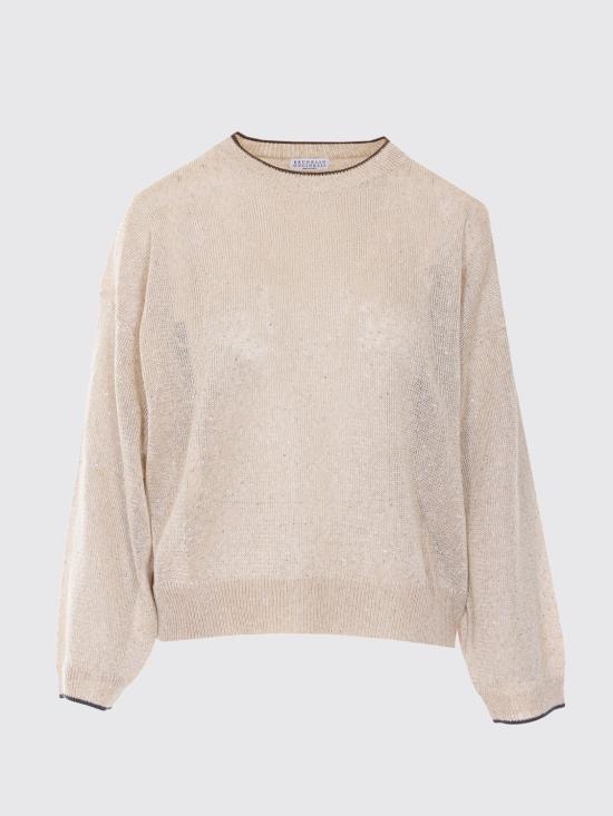 26SS 브루넬로 쿠치넬리 스웨터 MDT796410 CUW40 Nude - BRUNELLO CUCINELLI