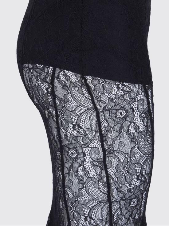 26SS 엘리자베타프랜치 롱 스커트 GO17862E2 110 Black - ELISABETTA FRANCHI