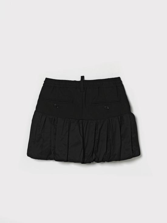 26SS [키즈] 디스퀘어드2 스커트 DQ3218D0AGV DQ900 Black - DSQUARED2