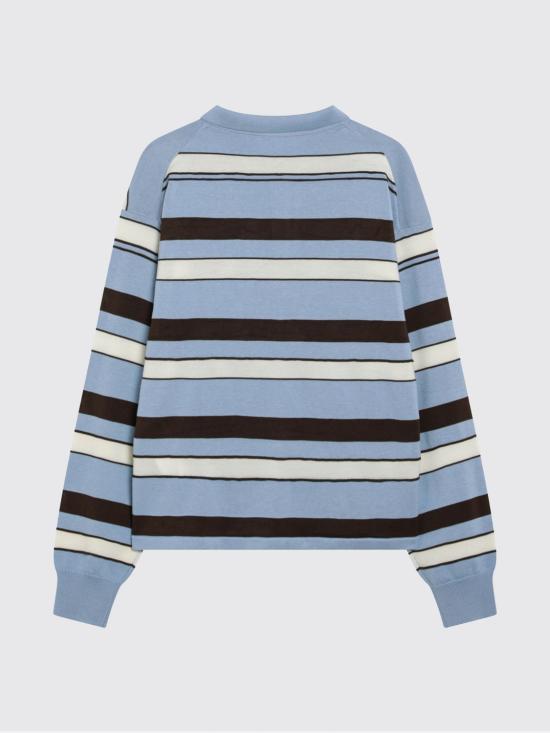26SS JW앤더슨 폴로 티셔츠 KW1521YN0457 829 Gnawed Blue - JW ANDERSON