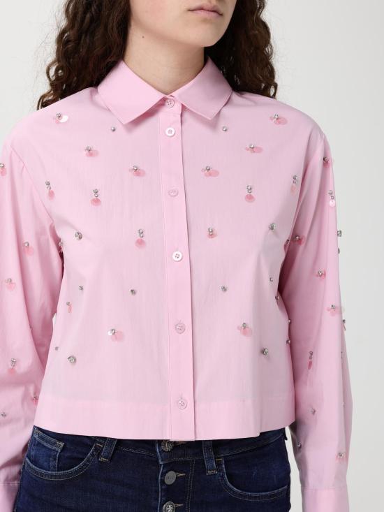 26SS 리우조 셔츠 WA6173T039A 32802 Pink - LIU JO