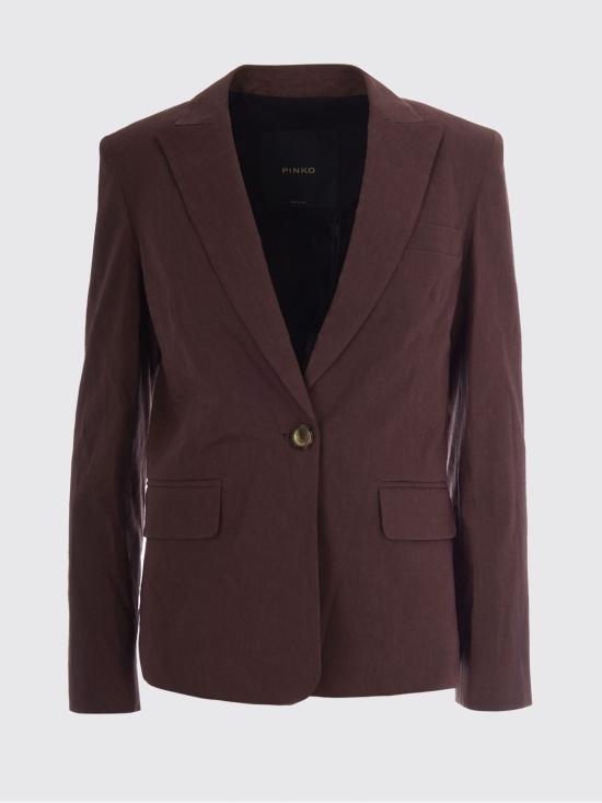 26SS 핑코 수트 자켓 106597A34I L78 Brown - PINKO