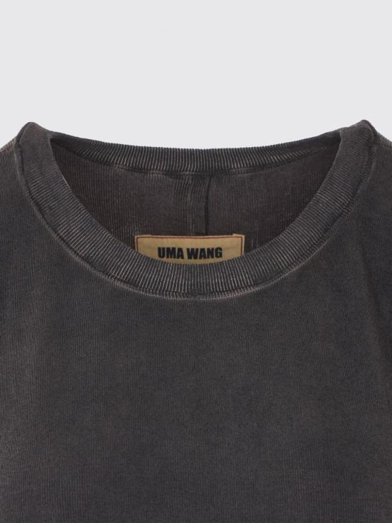 26SS 우마 왕 반팔 티셔츠 UP1032 UW860 Grey - UMA WANG