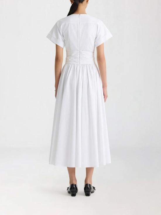 26SS 파투 롱 원피스 DR2410244 001W White - PATOU