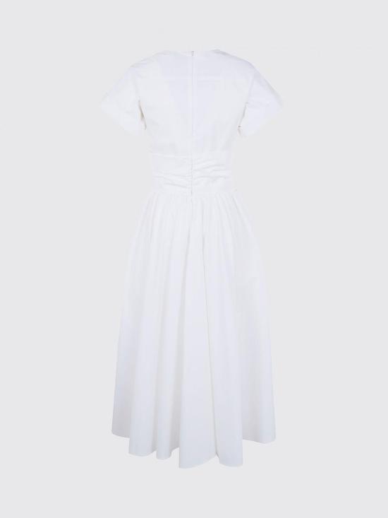 26SS 파투 롱 원피스 DR2410244 001W White - PATOU