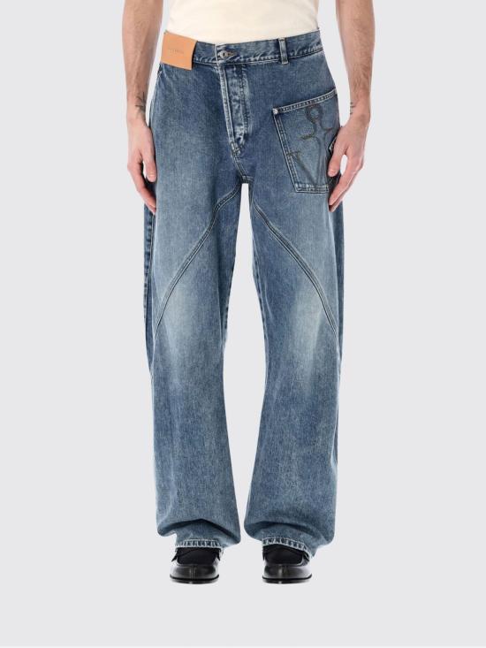 26SS JW앤더슨 데님 팬츠 DT0126PG1849 172 Blue