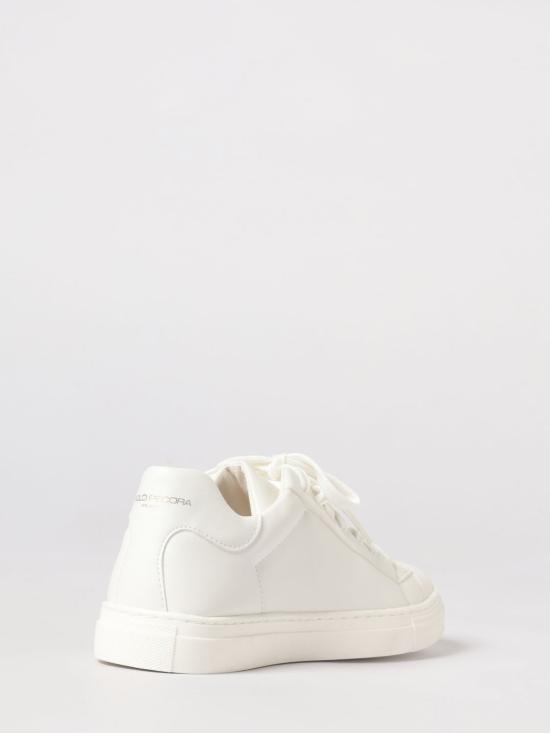 26SS [키즈] 파올로페코라 스니커즈 PP3603 26E White - PAOLO PECORA