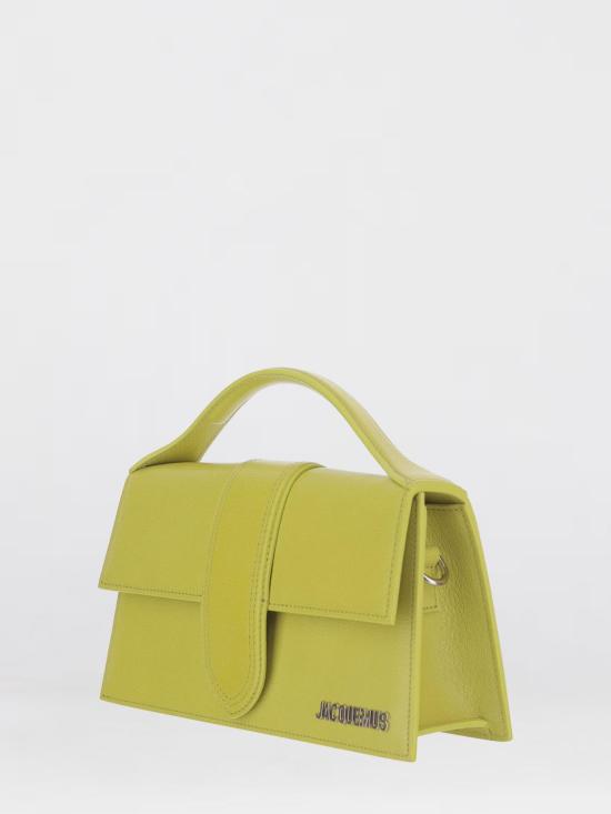 26SS 자크뮈스 라지 밤비노 크로스바디 플랩 백 BAW00007AC03G02 525 Green - JACQUEMUS