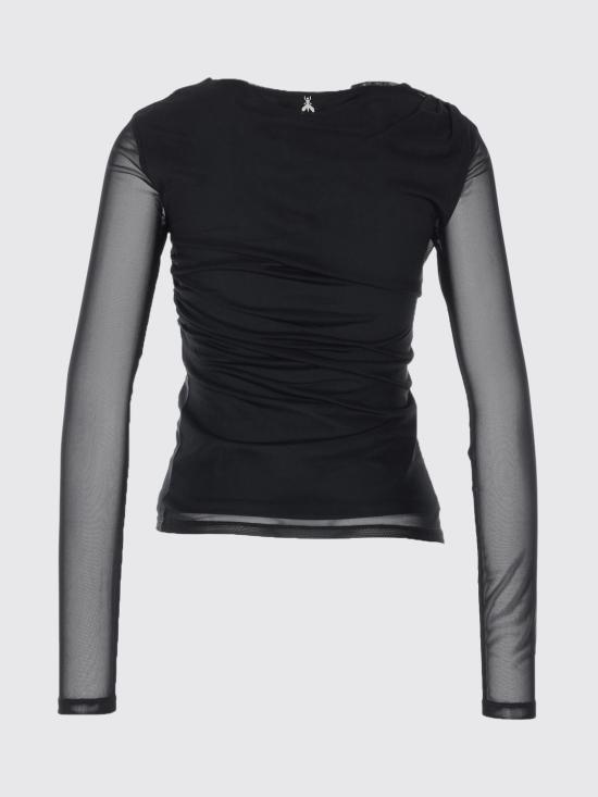 26SS 파트리지아페페 긴팔 티셔츠 8M1783J376 K103 Black - PATRIZIA PEPE