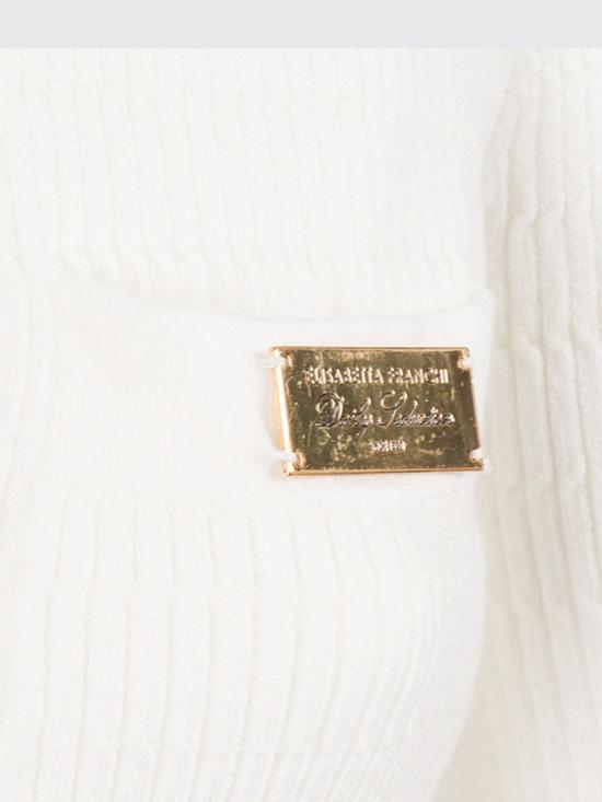 26SS 엘리자베타프랜치 롱 원피스 AM13B61E2 360 White - ELISABETTA FRANCHI