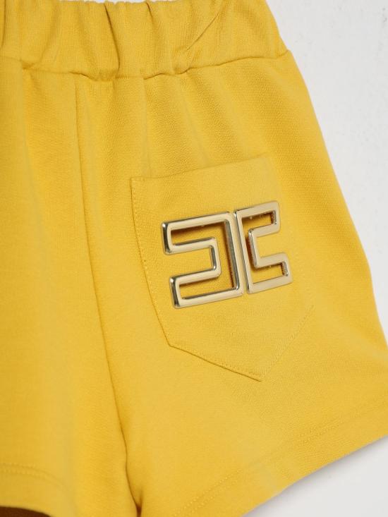 26SS [키즈] 엘리자베타프랜치 쇼츠/버뮤다 EFBE0830FF002 2115 Yellow - ELISABETTA FRANCHI
