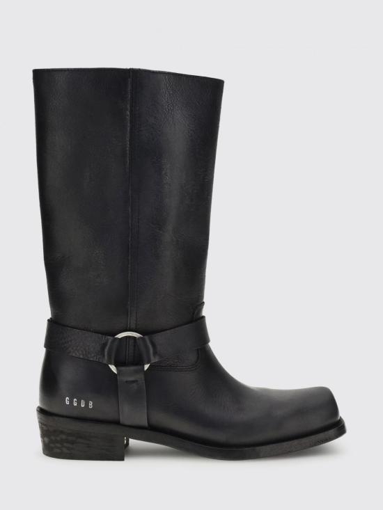 26SS 골든구스 버클&스트랩 하이 바이커 부츠 GWF01057F008235 90100 Black