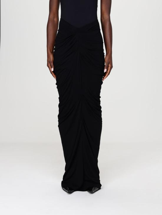 26SS 엔타이어 스튜디오 롱 스커트 ESSS26SK01243 0015 Black