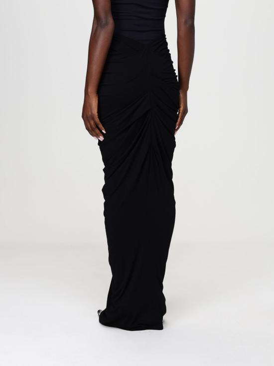 26SS 엔타이어 스튜디오 롱 스커트 ESSS26SK01243 0015 Black - ENTIRE STUDIOS