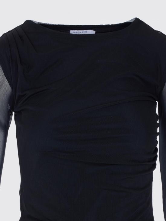 26SS 파트리지아페페 롱 원피스 8A1604J376 K103 Black - PATRIZIA PEPE