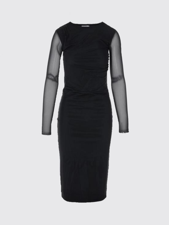 26SS 파트리지아페페 롱 원피스 8A1604J376 K103 Black - PATRIZIA PEPE