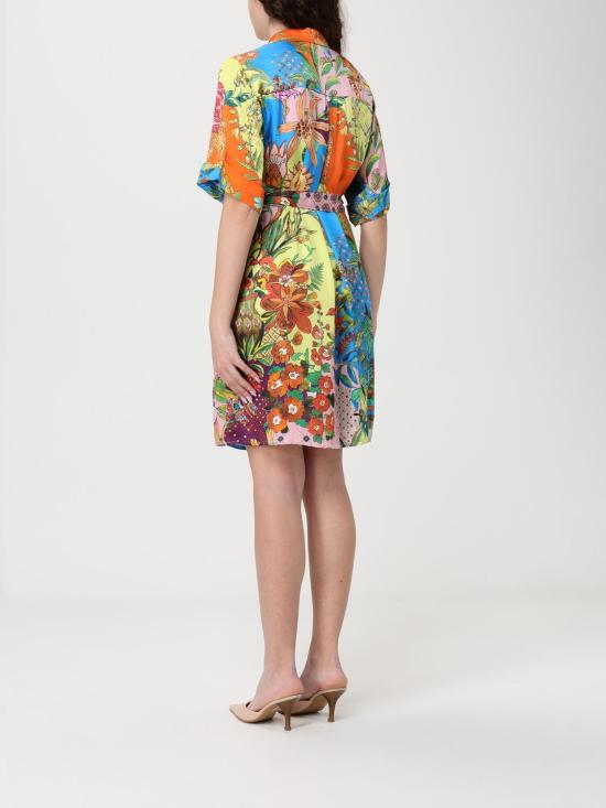 26SS 리우조 롱 원피스 WA6482T471A P9363 Multicolor - LIU JO