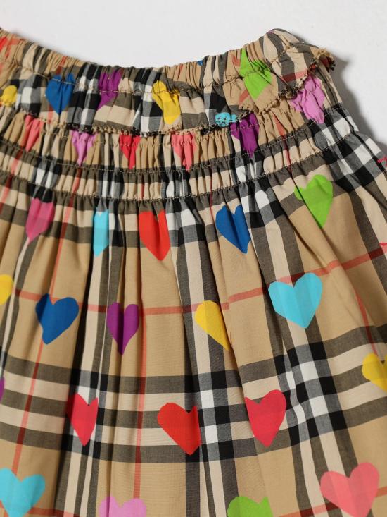 26SS [키즈] 버버리 스커트 8121299 A8972 Beige - BURBERRY