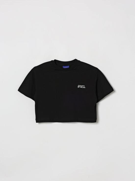 26SS [키즈] 컨트리 오브 밀란 티셔츠 S6CMJGTH109 110 Black