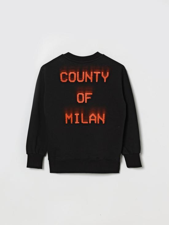 26SS [키즈] 컨트리 오브 밀란 풀오버 S6CMJBSW055 110 Black - COUNTY OF MILAN