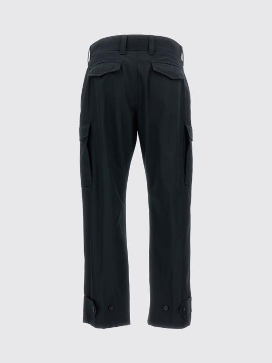 26SS 알렉산더 맥퀸 스트레이트 팬츠 857149QSACD 1000 Black - ALEXANDER MCQUEEN