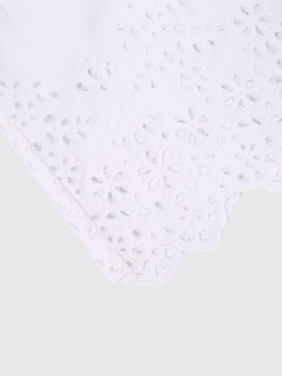 26SS [키즈] 에르마노 설비노 셔츠 Z1G3107970 0099 White - ERMANNO SCERVINO