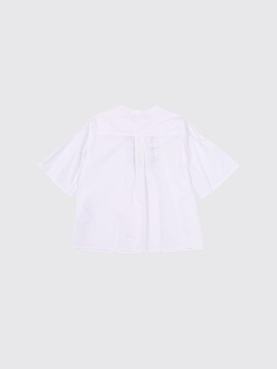 26SS [키즈] 에르마노 설비노 셔츠 Z1G3027116 0099 White - ERMANNO SCERVINO
