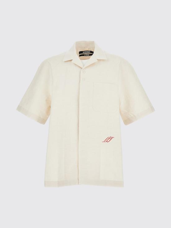 26SS 자크뮈스 반팔 셔츠 26ESHM00573AW00731 110 White - JACQUEMUS