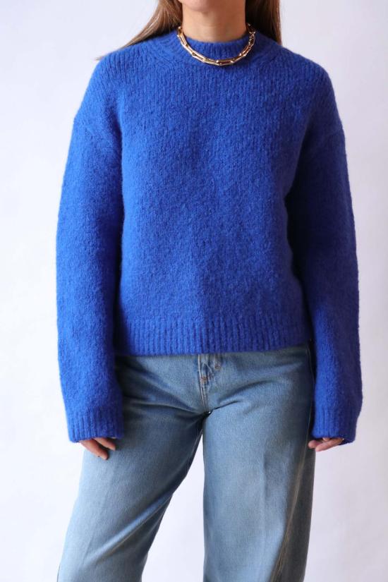  클로즈드 긴팔 티셔츠 닫힌 크루넥 긴팔 탑 - CLOSED