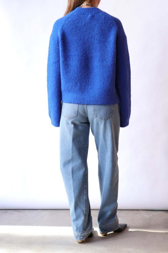  클로즈드 긴팔 티셔츠 닫힌 크루넥 긴팔 탑 - CLOSED