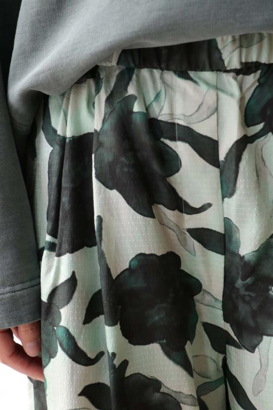  크리스티앙 뵈이넝스 크롭 팬츠 Christian Wijnants 피마 팬츠 민트색 헬레보어 - CHRISTIAN WIJNANTS