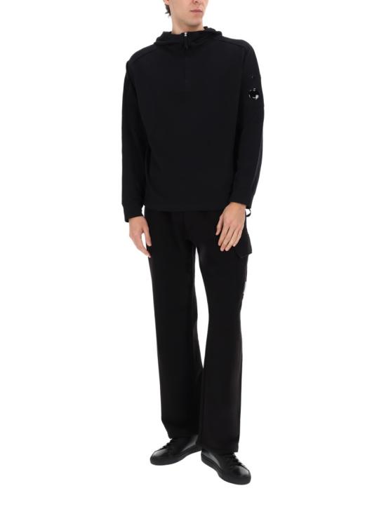 26SS 씨피 컴퍼니 후드 티셔츠 20CMSS023A 002246G999 BLACK - C.P. COMPANY