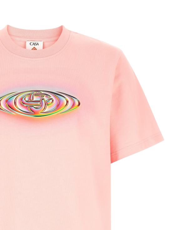 26SS 카사블랑카 반팔 티셔츠 MSP26JTS00103 - CASABLANCA