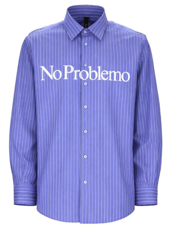 26SS 노프라블레모 긴팔 셔츠 NP4010205 NAVY BLUE