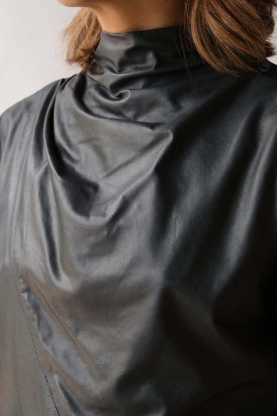  티더블유피 반팔 티셔츠 Twp 모크넥 티셔츠 미드나잇 - TWP