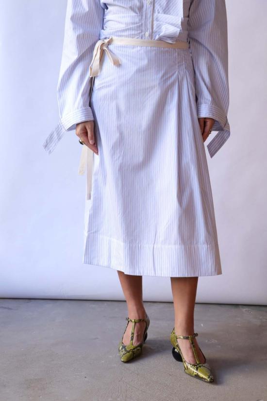  리 매튜스 미디 스커트 페기 스커트 - LEE MATHEWS