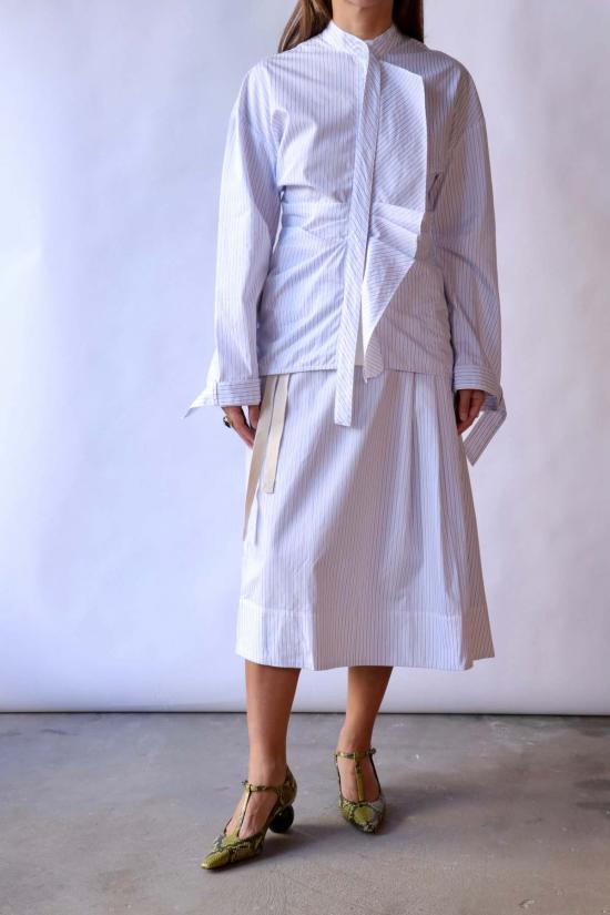  리 매튜스 미디 스커트 페기 스커트 - LEE MATHEWS