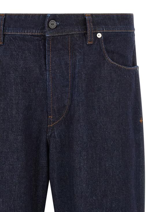 25FW 스톤 아일랜드 J100006 루즈핏 파이브 포켓 진 K2S15J100006S00J7VJ201 - STONE ISLAND