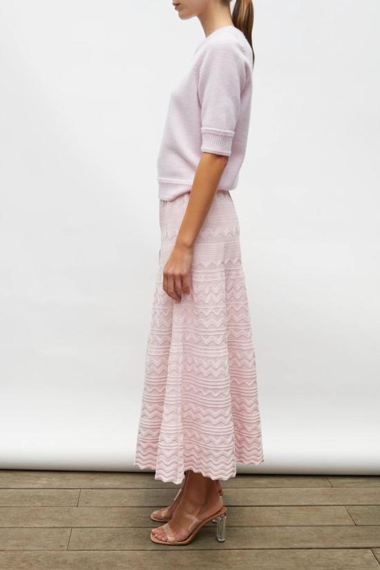  몰리 롱 스커트 디바 포인텔  로즈 - MOLLI