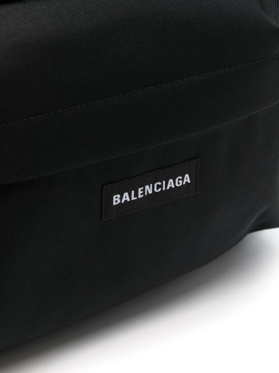 26SS 발렌시아가 로고 패치 익스플로러 백팩 503221 2VZ371000 Black - BALENCIAGA