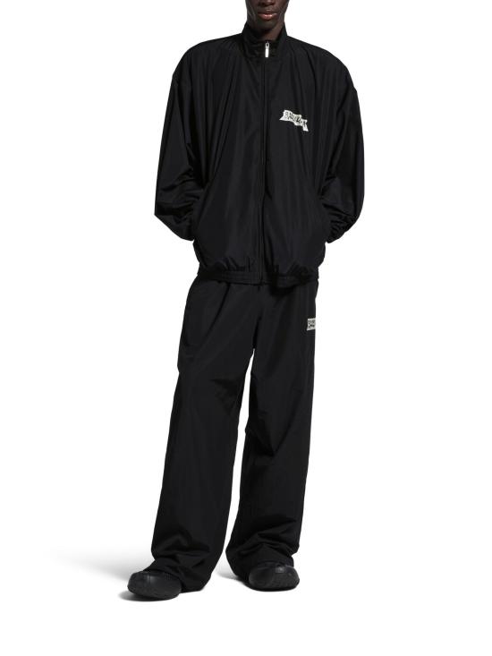 26SS 발렌시아가 마스킹 테이프  트랙팬츠 857634 TPQ381000 Black - BALENCIAGA