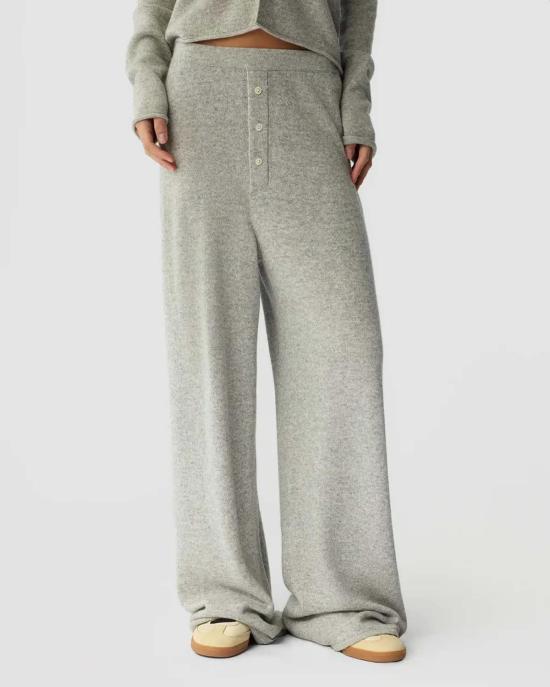  게스트 인 레지던스 스트레이트 팬츠 에브리웨어 팬츠 그레이 - GUEST IN RESIDENCE