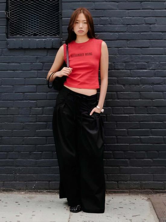  우드로즈 델리 스트레이트 팬츠 클라우드 트라우저