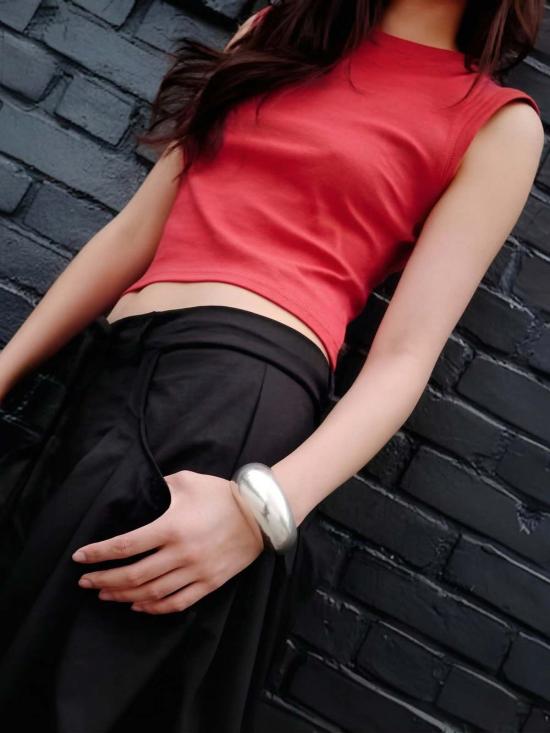  우드로즈 델리 스트레이트 팬츠 클라우드 트라우저 - WOODROSE DELI