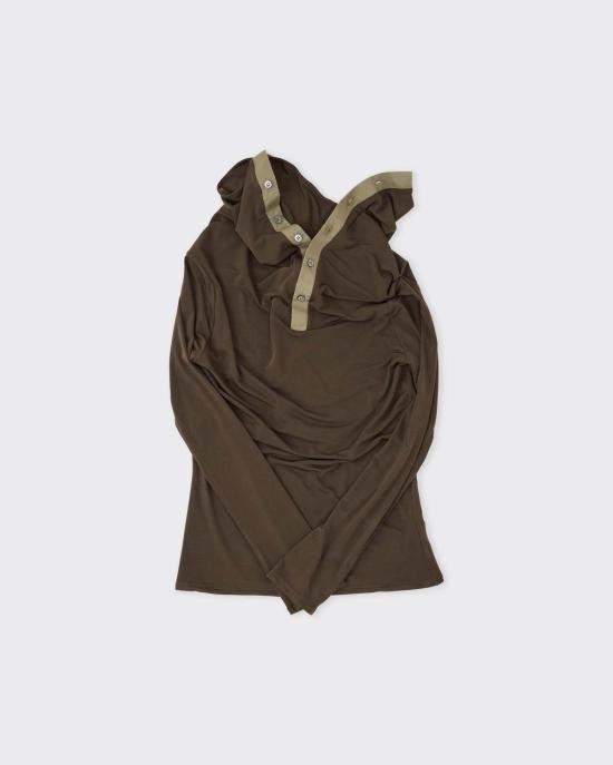  Wanze 블라우스 완제 세일러 칼라 저지 탑 - OTHER BRANDS