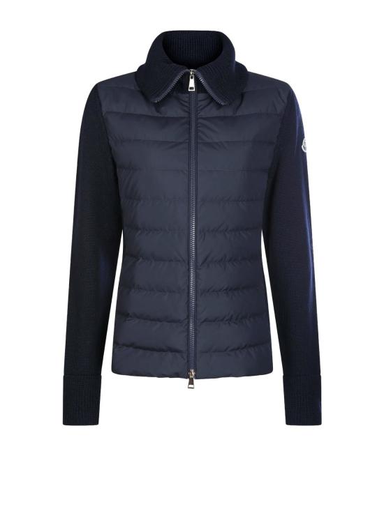  몽클레어 가디건 몽클레르 스위터스 카디건 블루