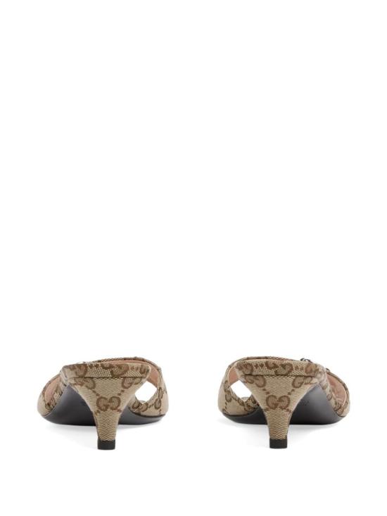  구찌 뮬/슬리퍼 GG 모티브 뮬 베이지 - GUCCI